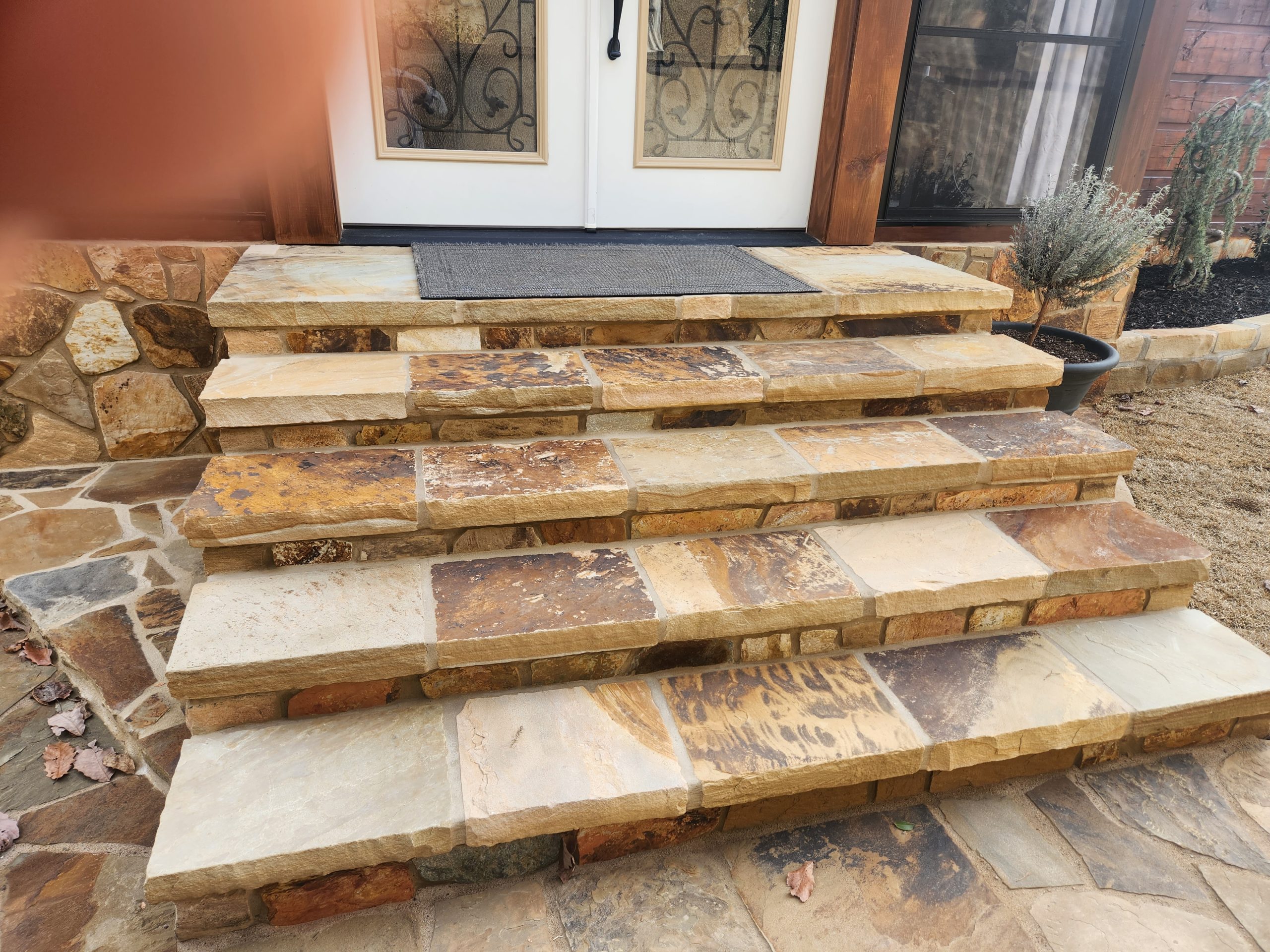 Stone steps